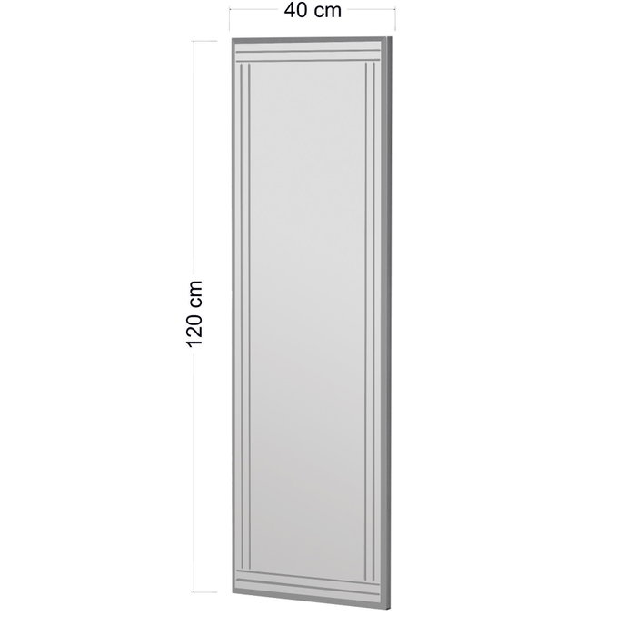 Hanah Home Espejo de Tocador Blanco Flotal-E